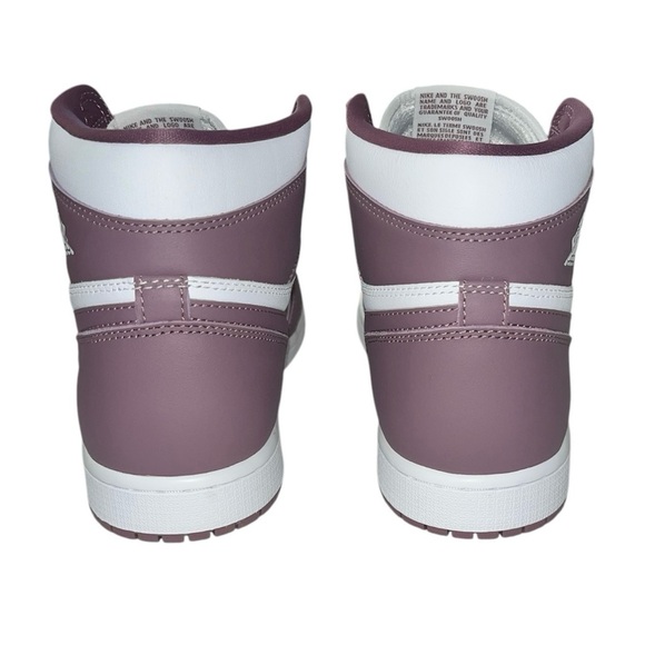 NEW Air Jordan 1 High OG Men’s Basketball Sneakers size 10.5 Mauve - Picture 9 of 14